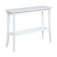 thumbnail image 1 of Convenience Concepts Designs2Go Baja Console Table in White Wood Finish, 1 of 6