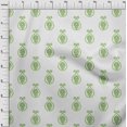 thumbnail image 4 of oneOone Rayon Light Green Fabric Block Sewing Craft Projects Fabric Prints By Yard 56 Inch Wide, 4 of 5