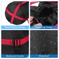 thumbnail image 3 of Unique Bargains Compression Stuff Sack, 2 Pack L Size Waterproof Sleeping Bag Sack Black Red, 3 of 7
