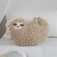 thumbnail image 1 of 3d Creative Plush Sloth Pillow Cute Sloths Pillow Gift Plush Throw Pillow,Girl, 1 of 3