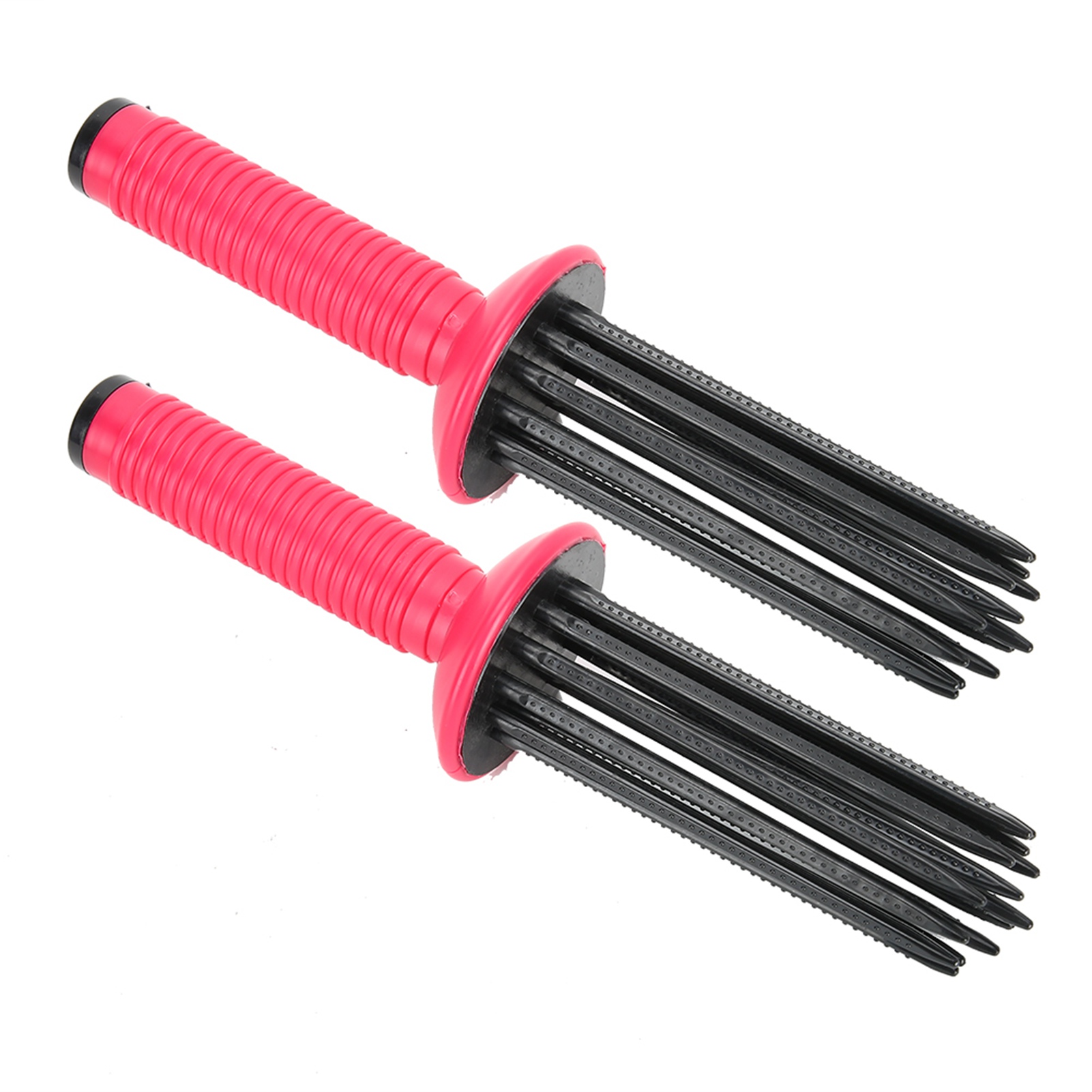 Portable Hair Curler 2pcs Hair Fluffy Curling Wand for Home Hair Salon