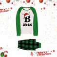 thumbnail image 1 of Dad Family Matching Christmas Pajamas Set Letter Print Parent Child Outfit, 1 of 3