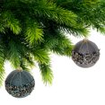 thumbnail image 2 of Boules Décoratives À Paillettes (Assortiment) (12/Disp.) - Lot De 12, 2 of 3