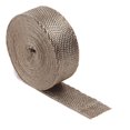 thumbnail image 2 of Design Engineering Enveloppe pour Système d'Échappement 10127 Titane; Rouleau de 50 Pieds; Largeur de 2 Pouces; Fibre de Carbone; Fibre de Verre de Roche de Lave, 2 of 2