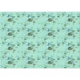 thumbnail image 1 of Ahgly Tapis Rectangulaire Lavable en Machine Intérieur Transitionnel Vert Émeraude, 5 Pieds x 7 Pieds, 1 of 7