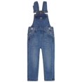 thumbnail image 1 of KIDSCOOL SPACE Jeans Ajustés pour Petits Garçons, Salopette en Denim à Poche à Rabat pour Tout-Petits, Bleu Clair, 3-4 Ans, 1 of 7