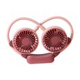 thumbnail image 1 of Neck Hanging Fan Wearable Portable Fans 2 Speeds Adjustment USB Rechargeable, 1 of 7