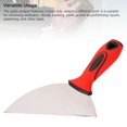 thumbnail image 3 of Putty Spatula, 6 Inch Paint Scraper Tool Versatile Usage Stainless Steel Sturdy Rustproof  for Repairing Dents Cracks Holes, 3 of 7