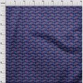 thumbnail image 3 of oneOone Tissu Popeline de Coton Imprimé Bloc de Poisson 1 Yard 56 Pouces de Large, 3 of 4
