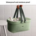 thumbnail image 2 of Shower Caddy Portable,Portable Shower Caddy Large Capacity Bath Shower Basket Portable Storage Puff Shower Caddy Storage Basket Shower Caddy Basket,Large Storage Baskets, 2 of 6
