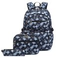 thumbnail image 2 of TIEVOSA Ensemble de Sacs à Dos pour Filles pour l'École Primaire – Ensemble de Sacs 3 Pcs Imprimé Grande Capacité contre la Fatigue des Enfants, 2 of 4