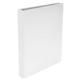 thumbnail image 1 of School Smart Reliure à Anneaux Ronde en Polypropylène, 1 Po, Blanc, 1 of 2