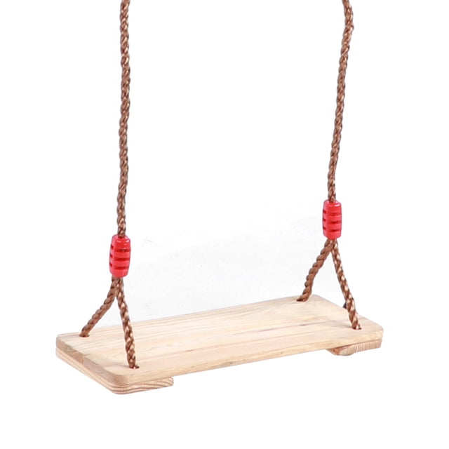Metal Adjusting Buckle Wood Swing, Wear-resistant Swing, For Children Adults Large