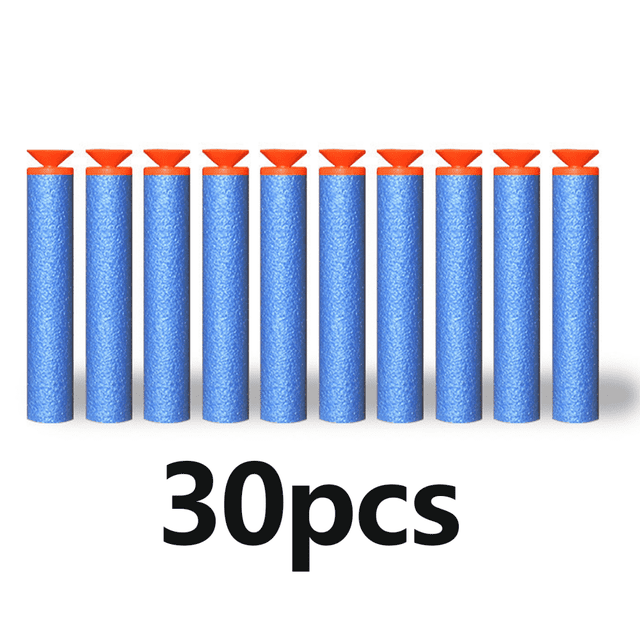 SUTENGDA 300Pcs Bullets for Nerf Environmentally Safe Refill Darts for Nerf Guns Innovative Dart Accessories Colorful EVA Toy Guns Yellow