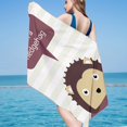 thumbnail image 1 of LSLJS Beach Towel Summer Beach Essentials Microfiber Beach Towels Super Lightweight Colorful Bath Towel Sandproof Beach Blanket Multi-Purpose Towel for Travel Swimming Pool 30x60 Inch, 1 of 3