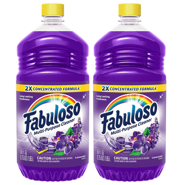 Fabuloso All Purpose 2X Concentrated Cleaner, Lavender 1.65L, 2 pack (3.3L)