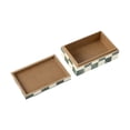 thumbnail image 3 of Anko Green Check Decor Box, 3 of 4