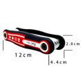 thumbnail image 4 of 8 in 1 Folding Screwdriver Set Mini 1 Folding Screwdriver Set Screw Driver Bits Kit Household Repair Tool (Hollow Torx), 4 of 7