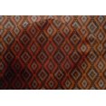 thumbnail image 4 of oneOone Cotton Silk Fabric Argyle Style Ikat Print Fabric BTY 42 Inch Wide, 4 of 4