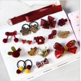 thumbnail image 3 of Newest  Style Baby Girls Cute Elastic Hair Ropes Ponytail Holder Rubber Bands Hair Accessories 18 Pcs/set, 3 of 4