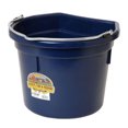 thumbnail image 1 of Little Giant Heavy Duty 22 Quart Flat Back Plastic Bucket with Metal Handle, 1 of 8