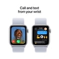 thumbnail image 4 of Apple Watch SE GPS 44mm Silver Aluminium Case with Blue Cloud Sport Loop, 4 of 8