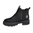 thumbnail image 2 of Styesk Bottes pour Femmes Mode Bottes Mi-Mollet pour Femmes Décontractées Bout Rond Bottes Confort Chaussures Décontractées Bottes de Travail pour Femmes, 2 of 9