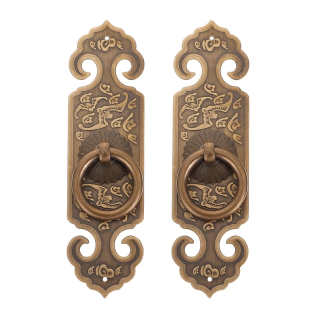 2 Pcs Poignée de Tiroir d'Armoire Style Antique Poignée de Porte Poignée de Garde-Robe