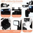thumbnail image 4 of Patiojoy 12V Kids Ride On Car Electric Vehicle Jeep with Parental Remote Music Horn Headlights Slow Start Function White, 4 of 10