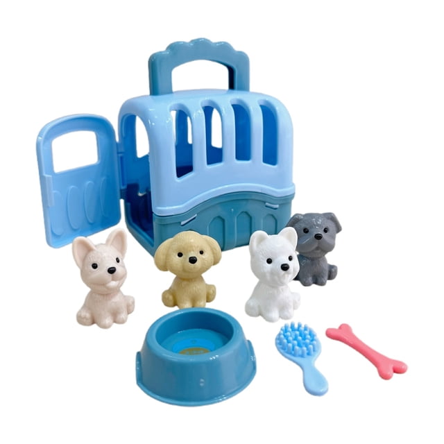 Educational Playhouse for Kids Interactive Cage Pretend Play with Animal Figures for Learning and Imaginative Exploration in Indoor Environments