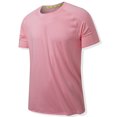 thumbnail image 1 of Pisexur Chandails d'Entraînement pour Hommes, T-Shirts de Course Athlétiques à Séchage Rapide Évacuant l'Humidité, T-Shirts de Performance de Gym pour Hommes à Col Rond en Nylon Actif, 1 of 3