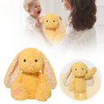 thumbnail image 1 of Hearth & Gear Cute Yellow Rabbit Toy Big Rabbit Doll Girl Sleeping Rabbit Pillow Children's Birthday Cute Toy, 1 of 6