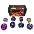 thumbnail image 4 of 8PCS Set Gyro Burst Launcher Portable Storage Box Boys Kids Toy Christmas Gift Black Set, 4 of 6