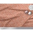 thumbnail image 2 of Soimoi Modal Satin Fabric Dot & Leaves Print Fabric by Yard 42 Inch Wide, 2 of 2