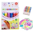 thumbnail image 1 of LSLJS DIY Bubble Popcorn Drawing Pens Puffy Bubble Pen Puffy 3DArt Safe Pen Popcorn Pens Magics Colour DIY Bubble Popcorn Drawing Pens for Greeting Birthday, Home Accessories, 1 of 9
