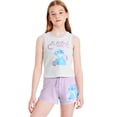 thumbnail image 1 of Disney Girls' Stitch Rib Tank Top, 1 of 1