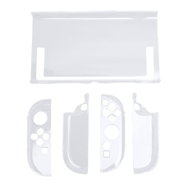 Gaming Console Protective Case, Handheld Game Console Cover Clear ABS Material Comprehensive Guard Accurate Openings for Daily Use