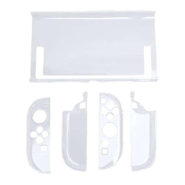 Gaming Console Protective Case, Handheld Game Console Cover Clear ABS Material Comprehensive Guard Accurate Openings for Daily Use