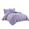 thumbnail image 2 of Chezmoi Collection 3-Piece Down Alternative Comforter Set (King, Lavender), 2 of 4