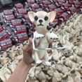 thumbnail image 2 of Dog Toilet Paper Holder, Wall Mount Resin Toilet Paper Holder, Funny Dog-Shaped Bathroom Decor, Space-Saving Bathroom Accessory, Cute Gift for Dog Lovers, Puppy Tissue Roll Storage for Powder Room, 2 of 4
