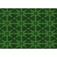 thumbnail image 1 of Ahgly Company Machine Washable Indoor Rectangle Transitional Green Area Rugs, 3' x 5', 1 of 7