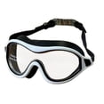 thumbnail image 2 of Sale Today Clearance! Adult Waterproof Large Frame Swimming Goggles With PC Lenses Against-Fogs Coating Silicone Fits For Comfortion And Training, 2 of 6