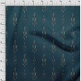 thumbnail image 3 of oneOone Georgette Viscose Fabric Ethnic Ikat Printed Craft Fabric BTY 42 Inch Wide, 3 of 4