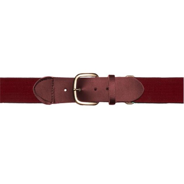 Youth Baseball & Softball Uniform Belt, Maroon