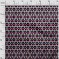 thumbnail image 2 of oneOone Cotton Cambric Fabric Geometric Ikat Print Sewing Fabric BTY 56 Inch Wide, 2 of 4