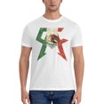 thumbnail image 3 of Canelo t-Shirts Musique Alvarez pour Hommes Été Coton Décontracté Col Rond Manches Courtes Unisexe Noir, 3 of 5