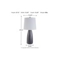 thumbnail image 4 of Signature Design by Ashley Shavontae L243004 Lampe de Table - Ensemble de 2, 4 of 6