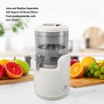 thumbnail image 4 of Juicer Machine, 360 Degree All Round Motor Electric Citrus Squeezer USB Cable Charging Multipurpose  for Orange Pear Grape, 4 of 8