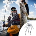 thumbnail image 4 of Ftwytp High-Density PVC Slow-Sinking Dice Bait - DIY Fishing Lures for Bass, Catfish & Trout | 10-Pack Reusable Tackle for Rivers, Lakes, Saltwater, 4 of 5