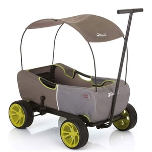 Hauck Eco Wagon pliant avec Utilitaire à main polyvalent, Vert forêt